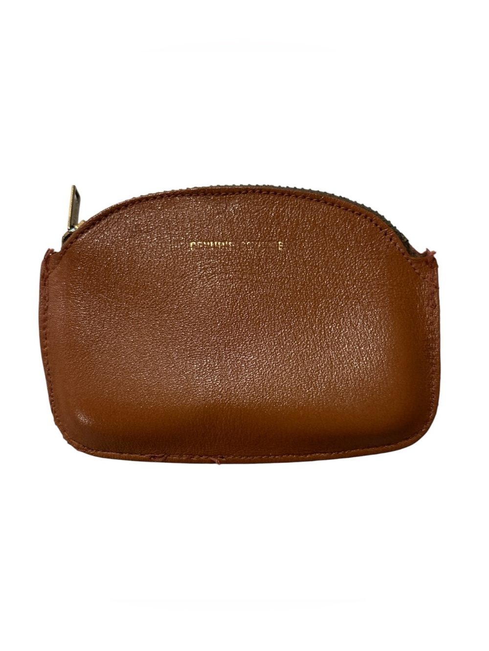 Brown Leather Mini Wallet